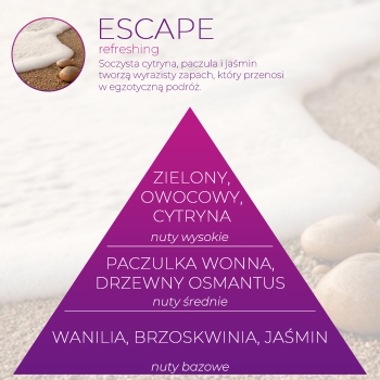 <B>ESCAPE</B> SPRAY 250 ml odświeżacz powietrza PREMIUM